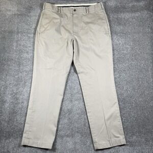 Brooks Brothers Pants Men's 37x30 Beige Clark Advantage Chino Straight Leg